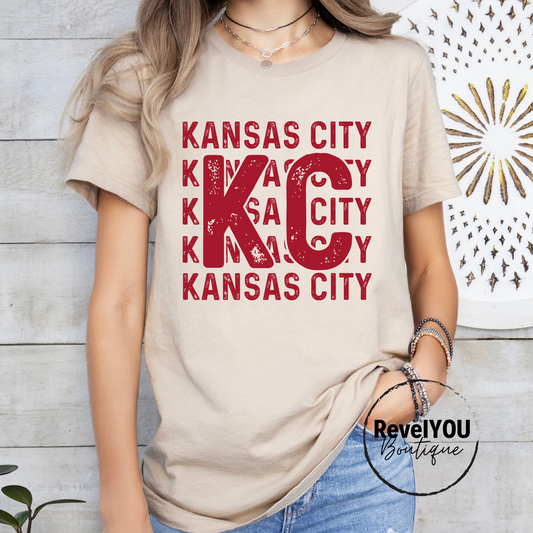 KC Kansas City Red Stack