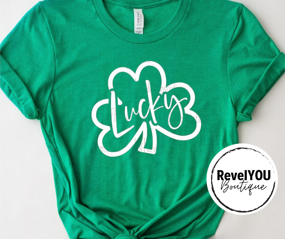 Lucky Script Shamrock