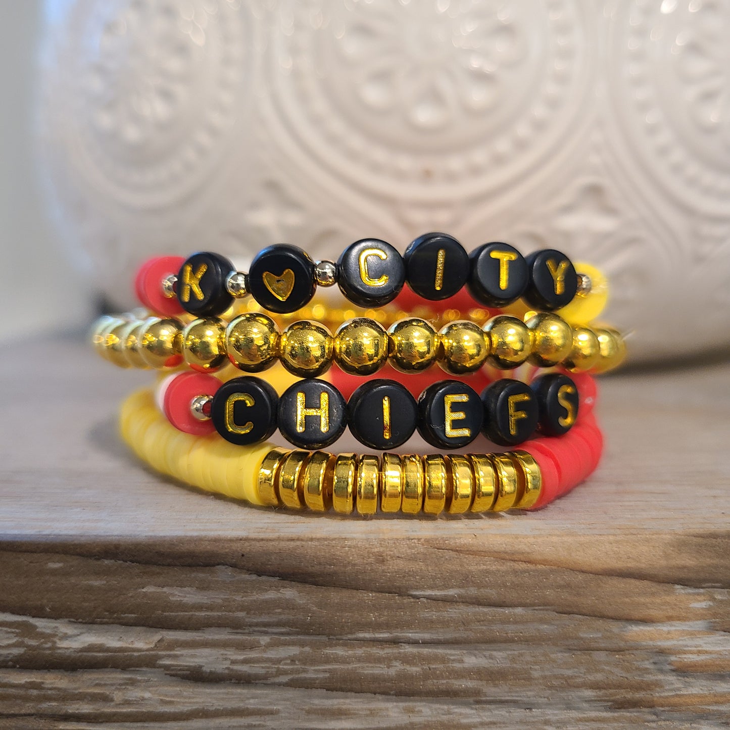 K City 4 Strand Stack Bracelet Stack