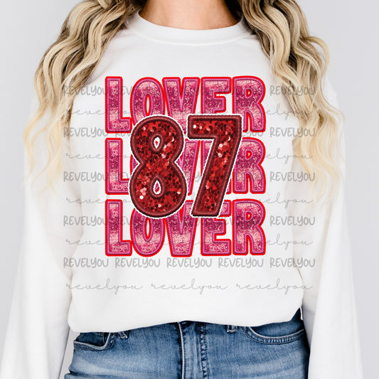 Lover Stack 87 Faux Embroidery/Glitter