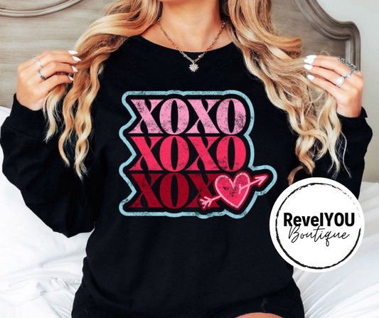 XOXO Heart Arrow