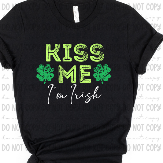 Kiss Me I'm Irish Script
