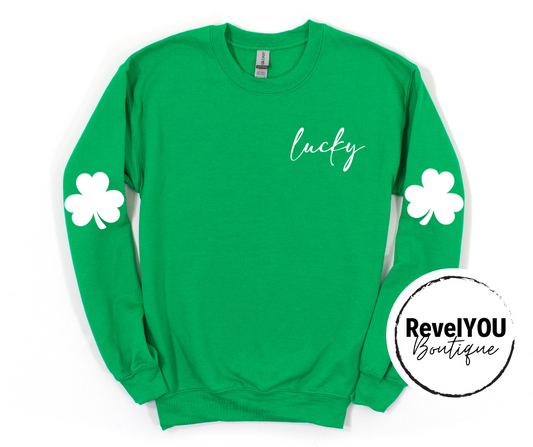 Lucky Shamrock Elbow Patch