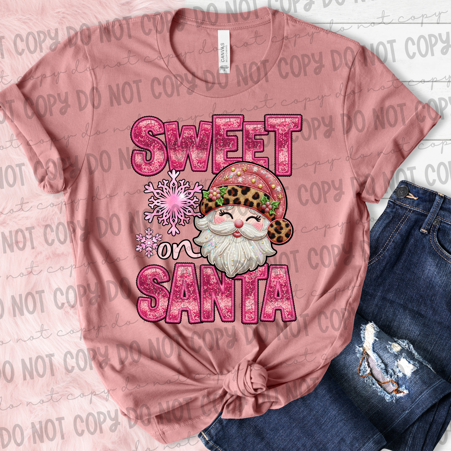 Sweet On Santa Pink