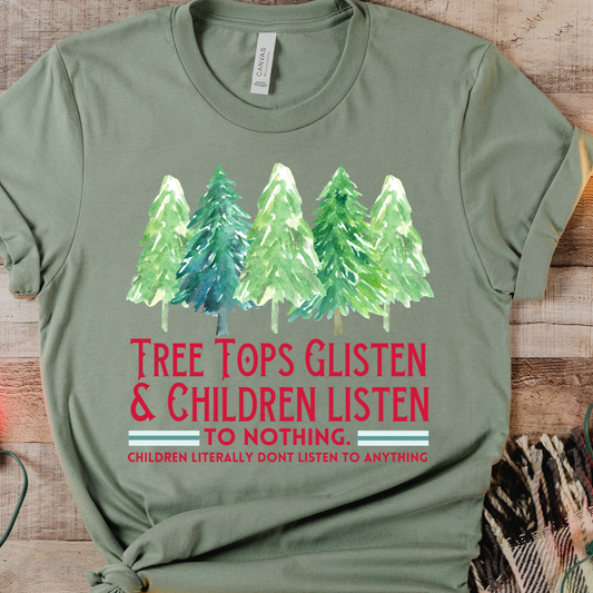 Tree Tops Glisten