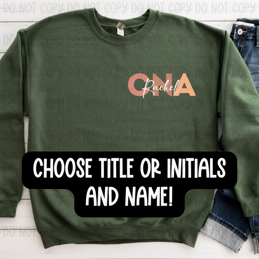 Customize Yours - Title Tri Color